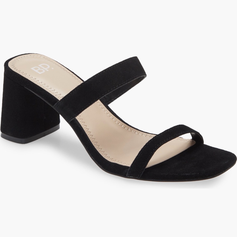 2/$30. Baby blue Emmie BP block heel. Worn once